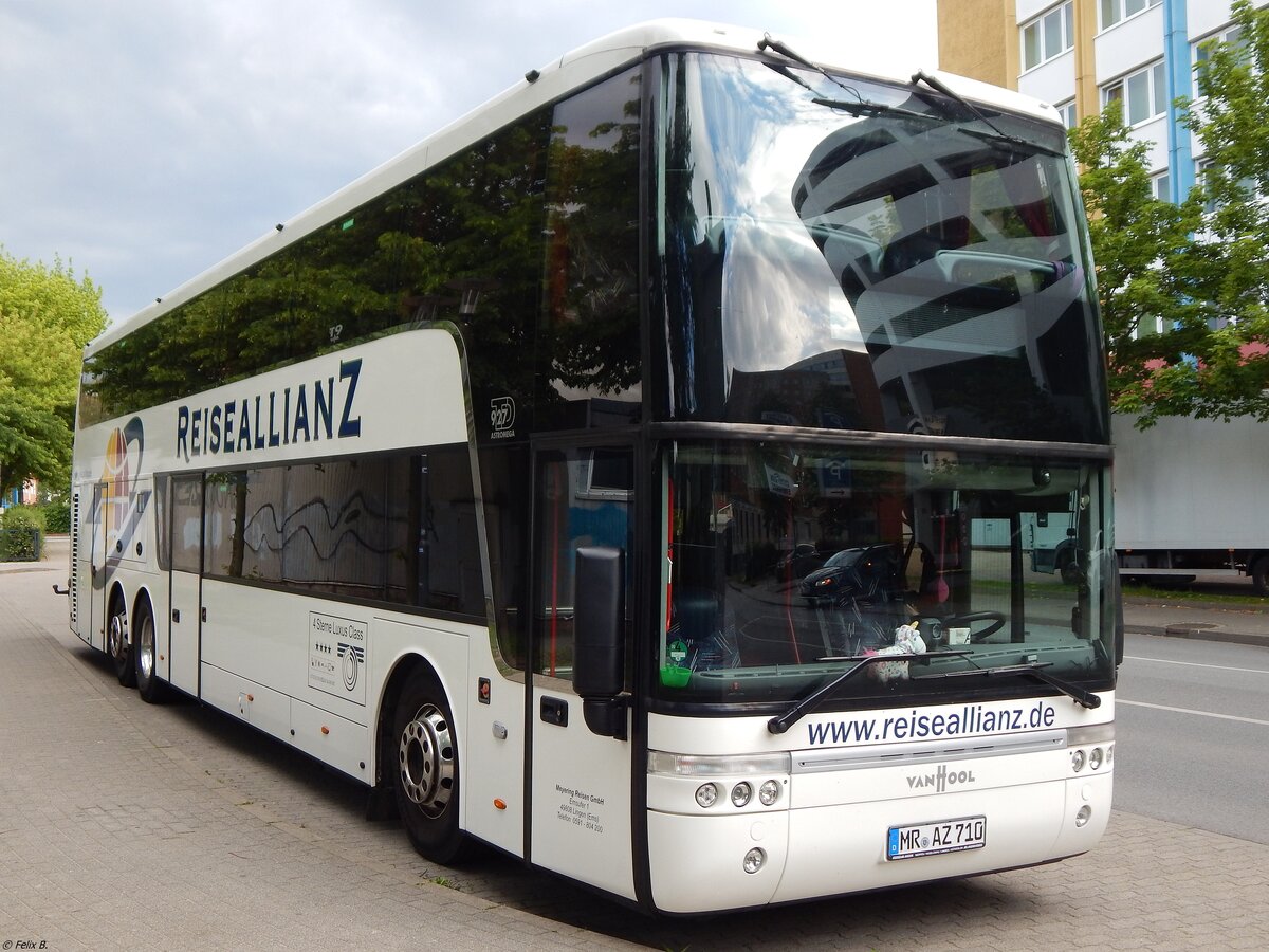 Van Hool TD927 von Meyering-Reisen aus Deutschland in Neubrandenburg.