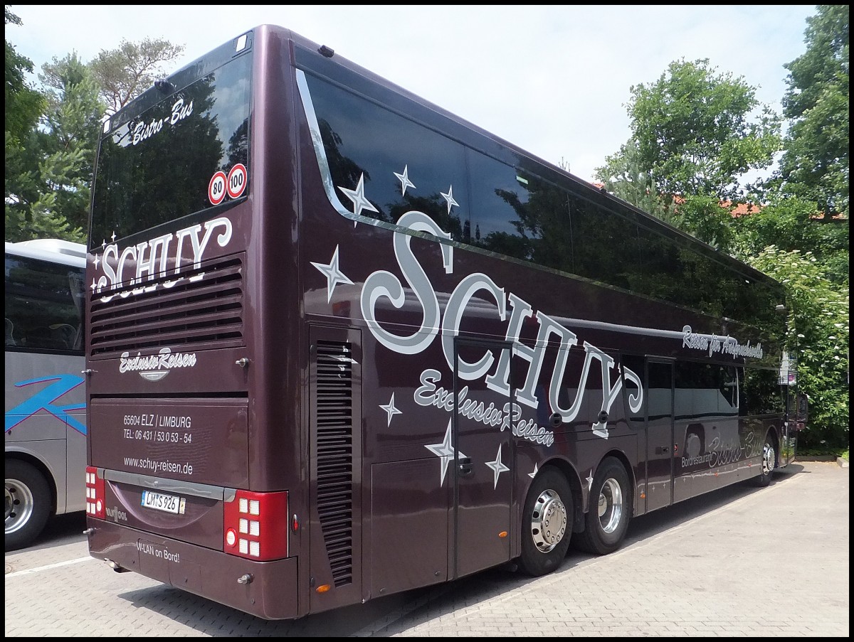 Van Hool TD927 von Schuy aus Deutschland in Binz.