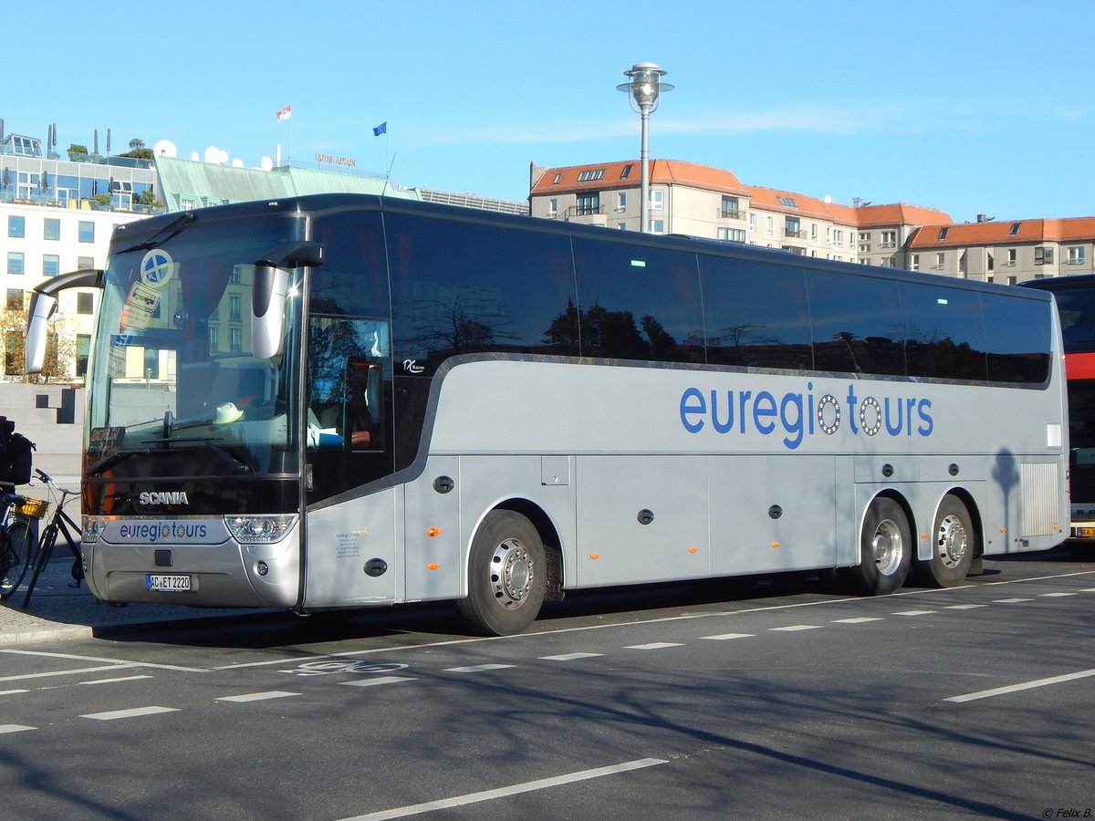 Van Hool TX16 von Euregio Tours aus Deutschland in Berlin. 