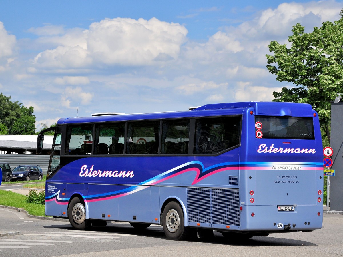 VDL BOVA von ESTERMANN aus der Schweiz am 22.5.2013 in Krems an der Donau.