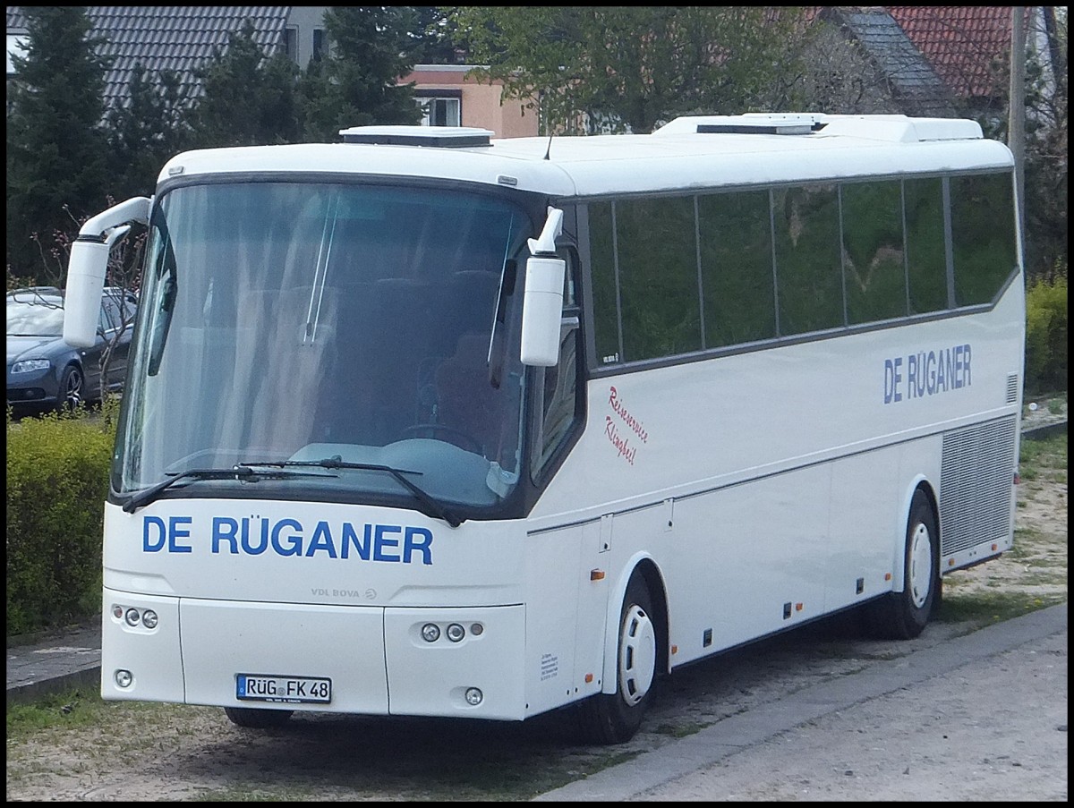 VDL Bova Futura von De Rganer aus Deutschland in Sassnitz.