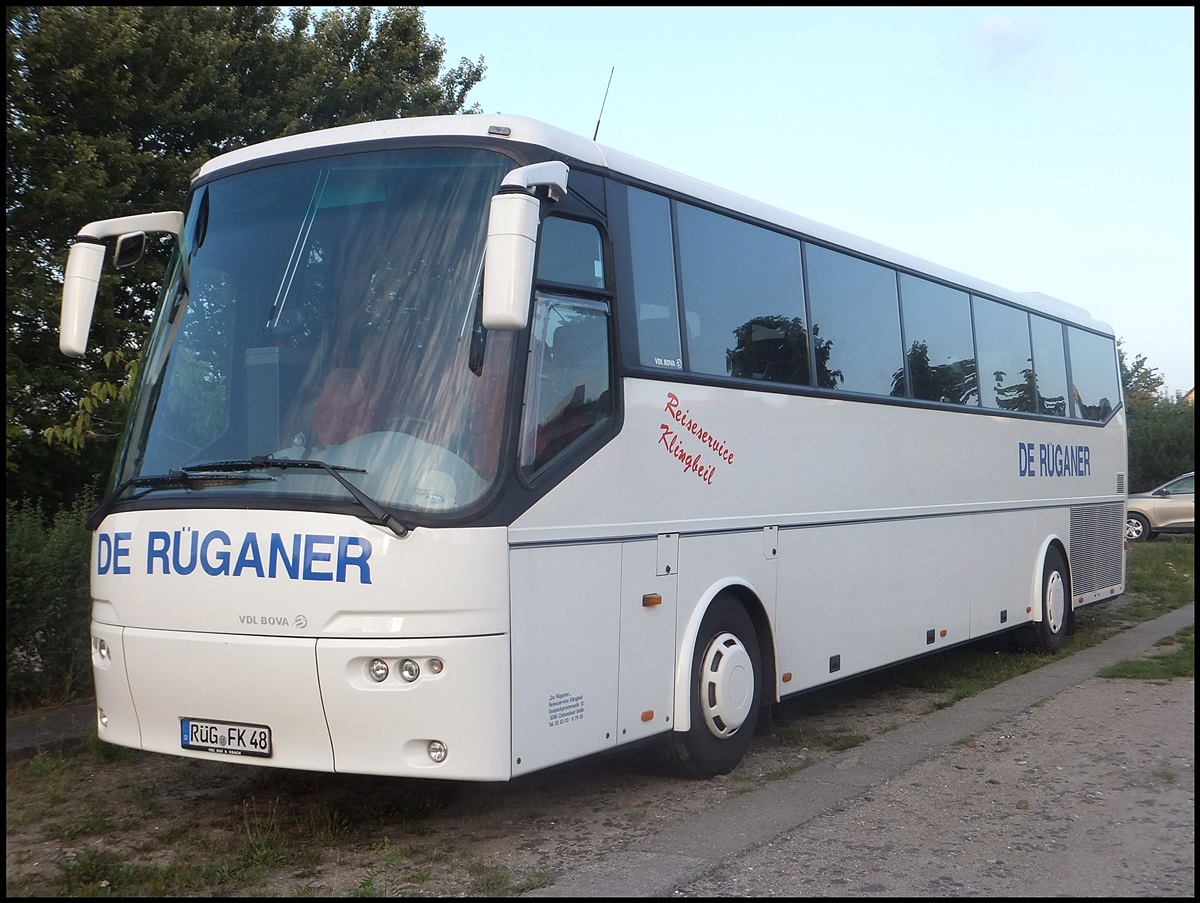 VDL Bova Futura von De Rüganer aus Deutschland in Sassnitz.