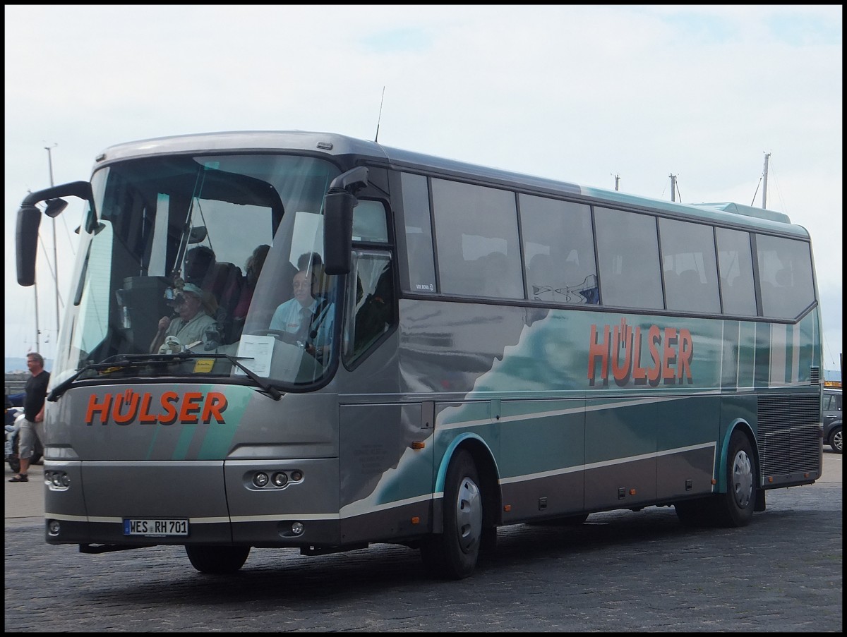 VDL Bova Futura von Hlser aus Deutschland im Stadthafen Sassnitz.