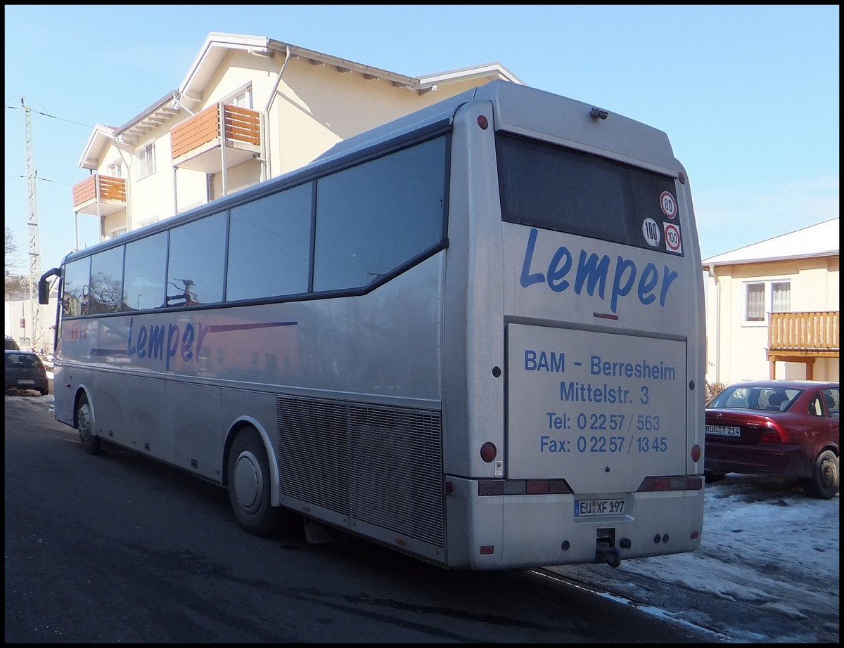 VDL Bova Futura von Lemper aus Deutschland in Bergen.