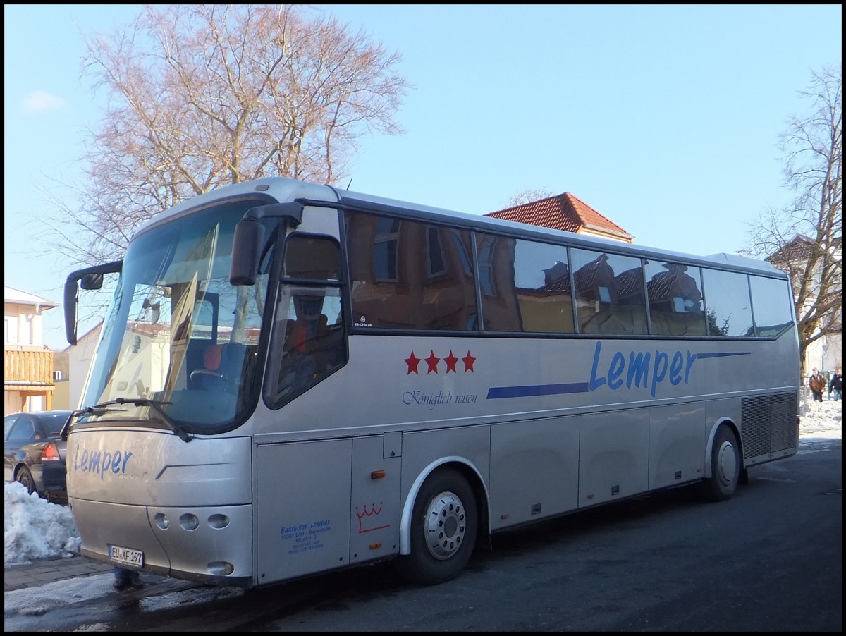 VDL Bova Futura von Lemper aus Deutschland in Bergen.