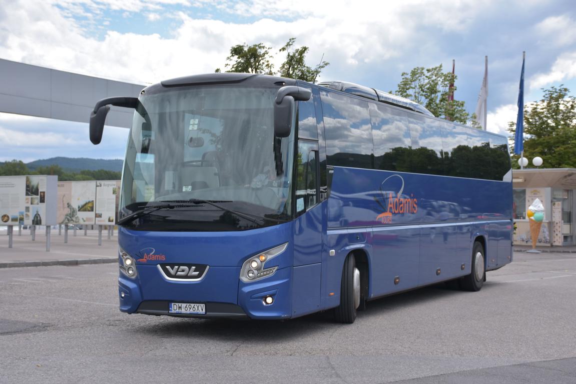 VDL Futura von Adamistours aus PL 06/2017 in Krems.