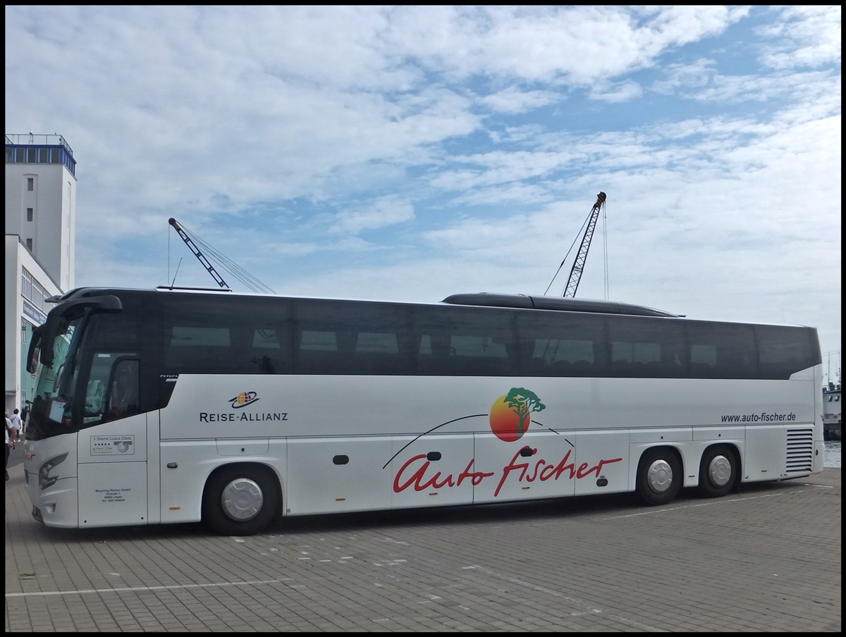 VDL Futura von Auto-Fischer aus Deutschland im Stadthafen Sassnitz.