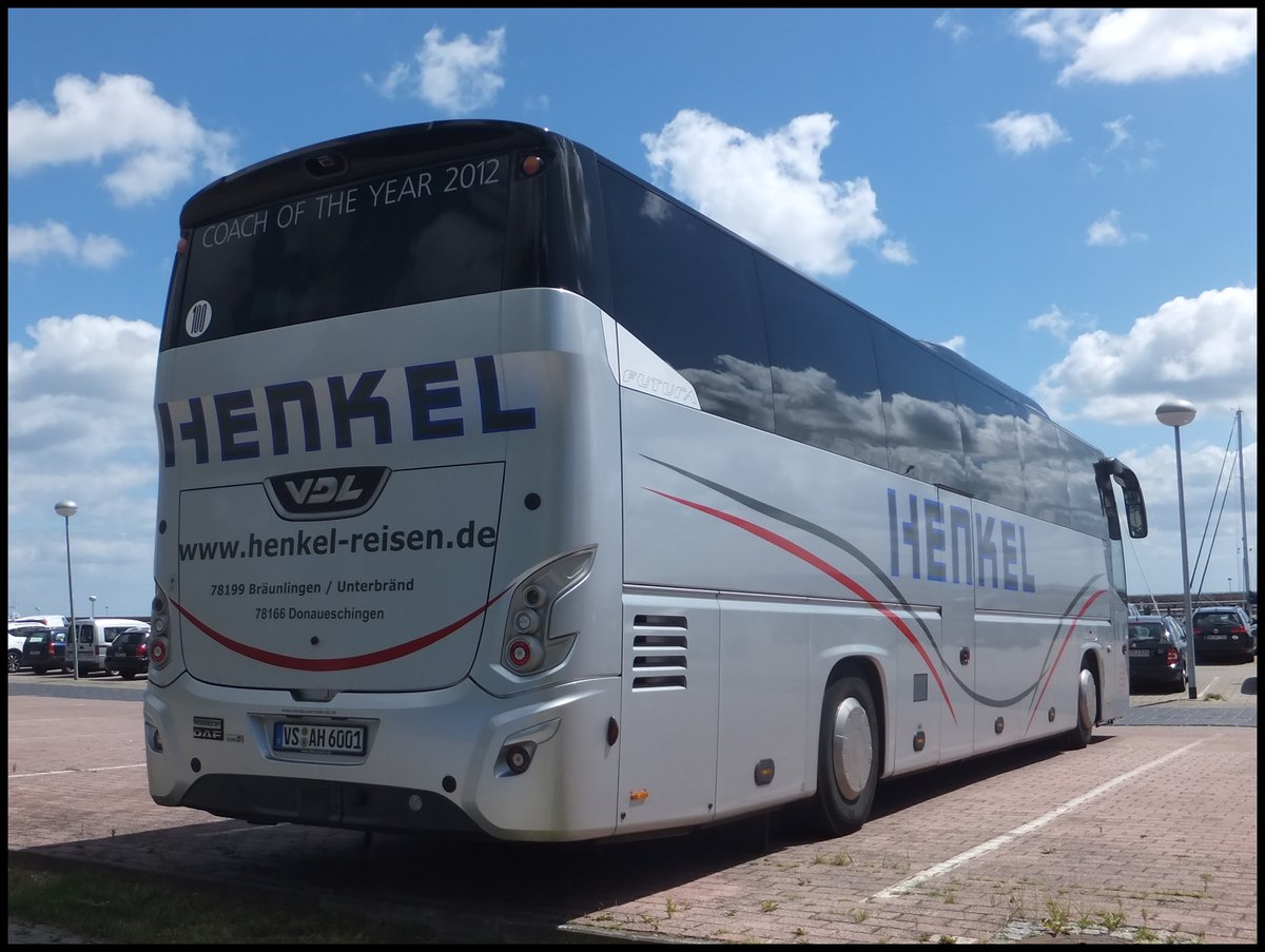 VDL Futura von Henkel aus Deutschland im Stadthafen Sassnitz.