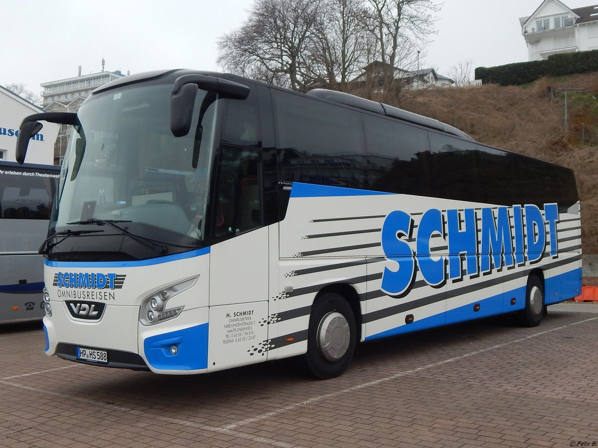 VDL Futura von Schmidt aus Deutschland im Stadthafen Sassnitz. 