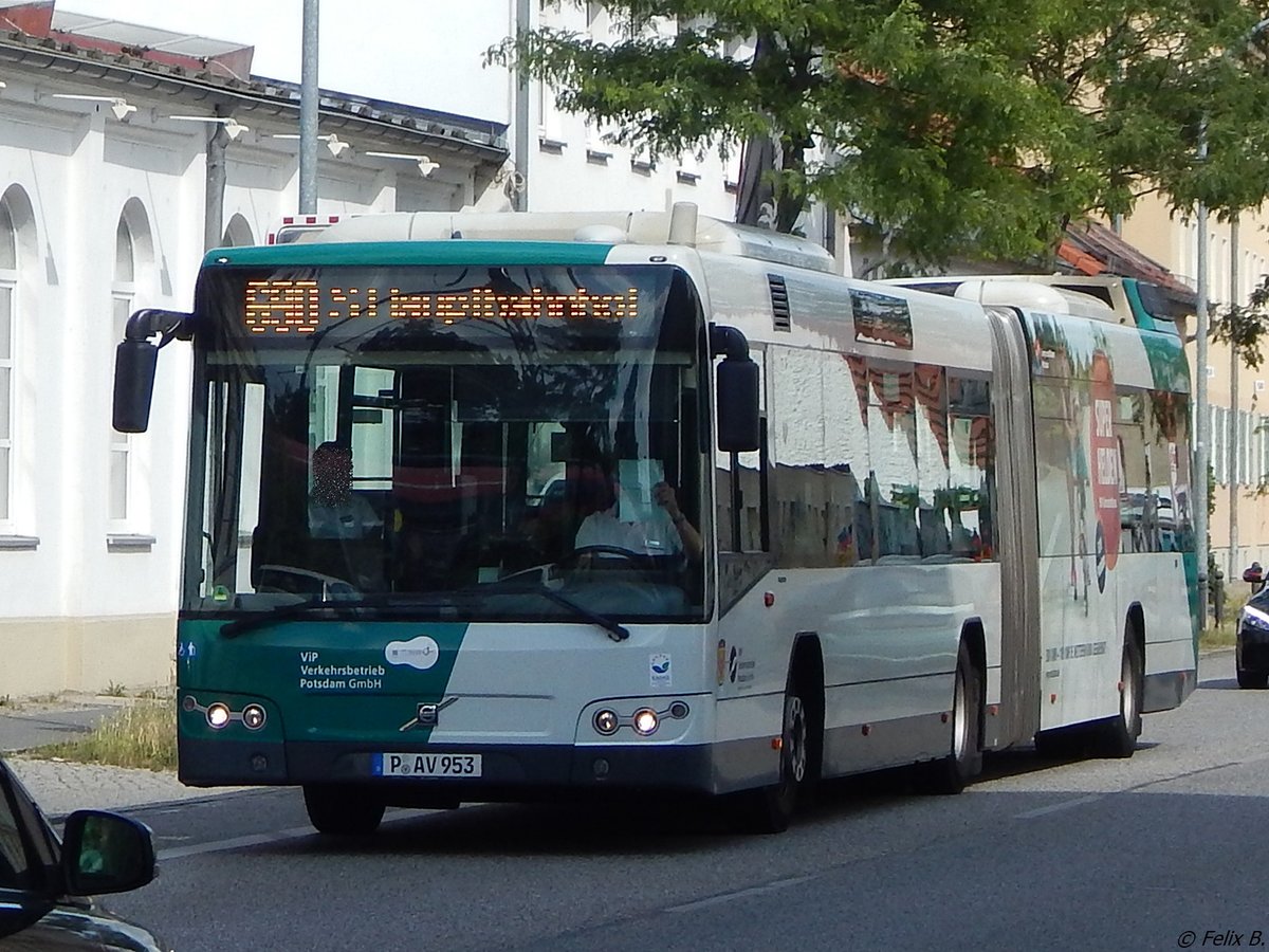 Volvo 7700 vom Verkehrsbetrieb Potsdam in Potsdam.