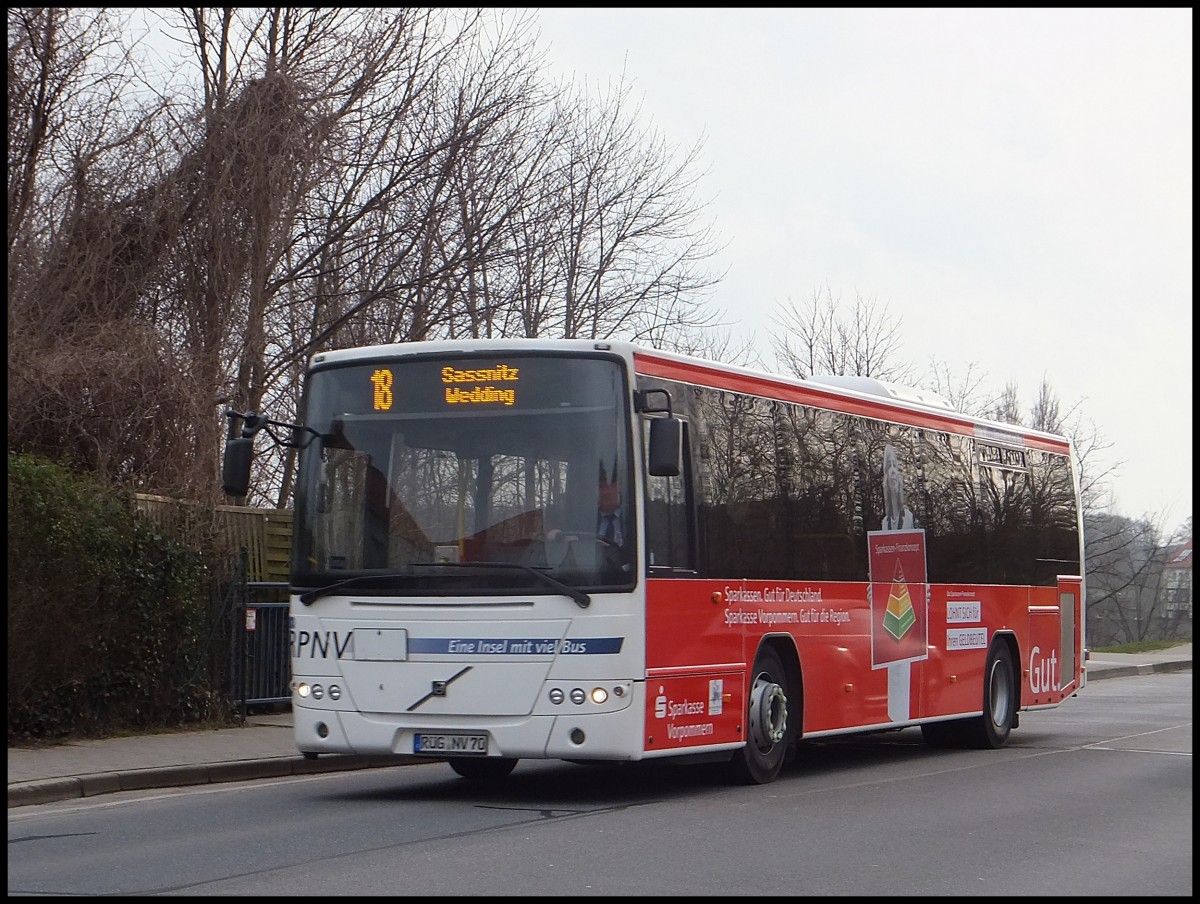 Volvo 8700 der RPNV in Sassnitz.