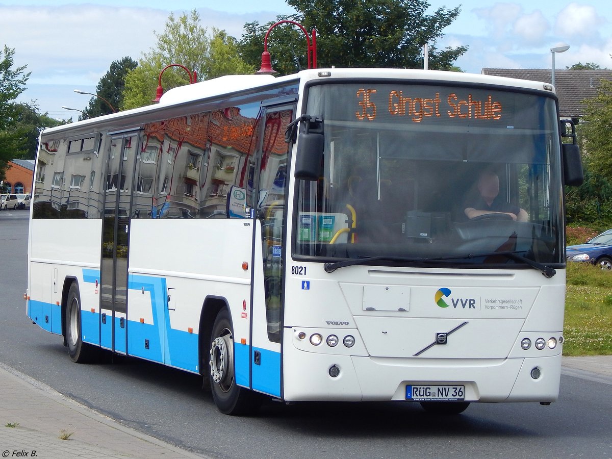 Volvo 8700 der VVR in Bergen.