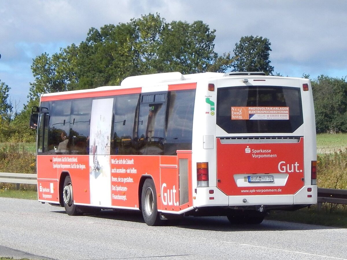 Volvo 8700 der VVR in Mukran.