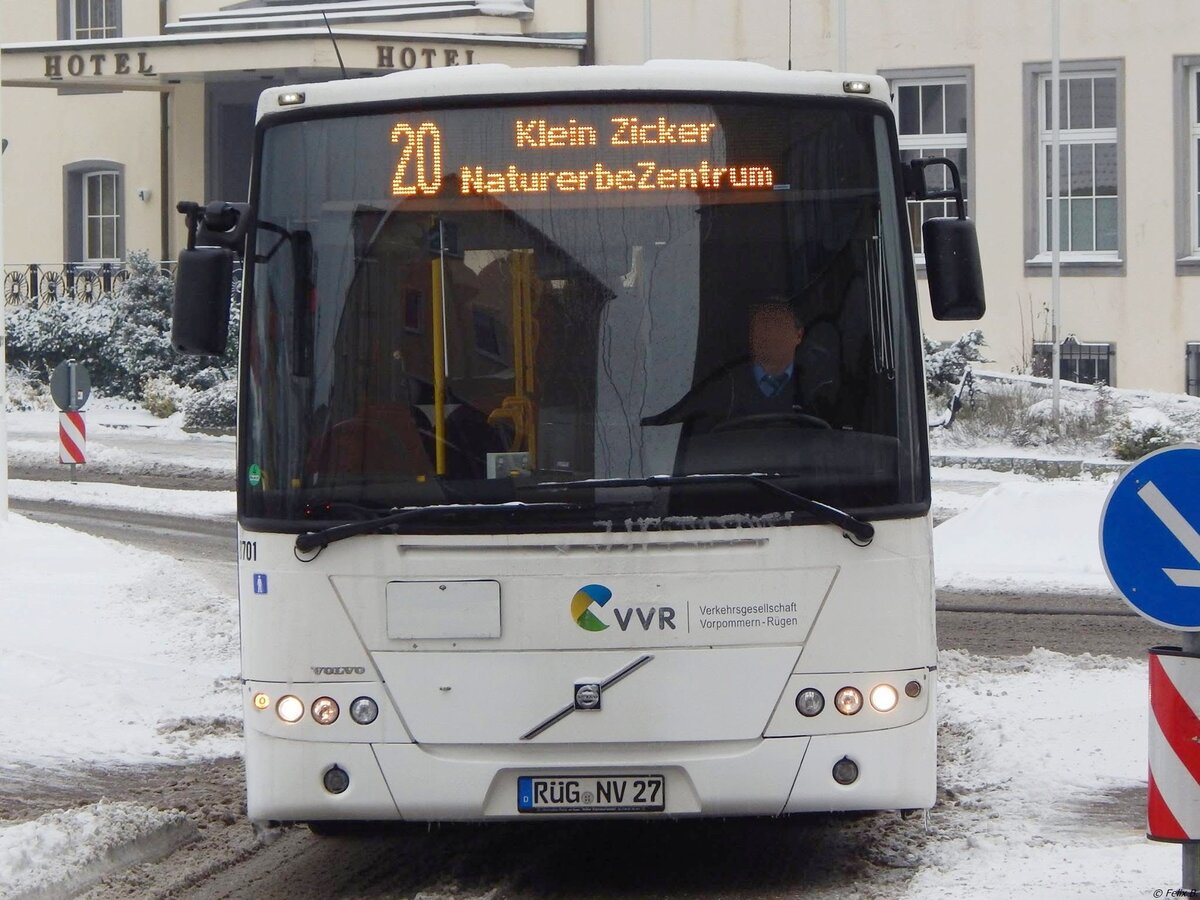 Volvo 8700 der VVR in Sassnitz.