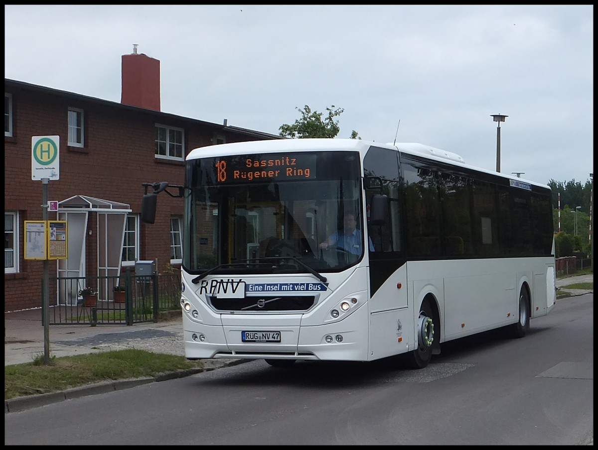 Volvo 8900 der RPNV in Sassnitz.