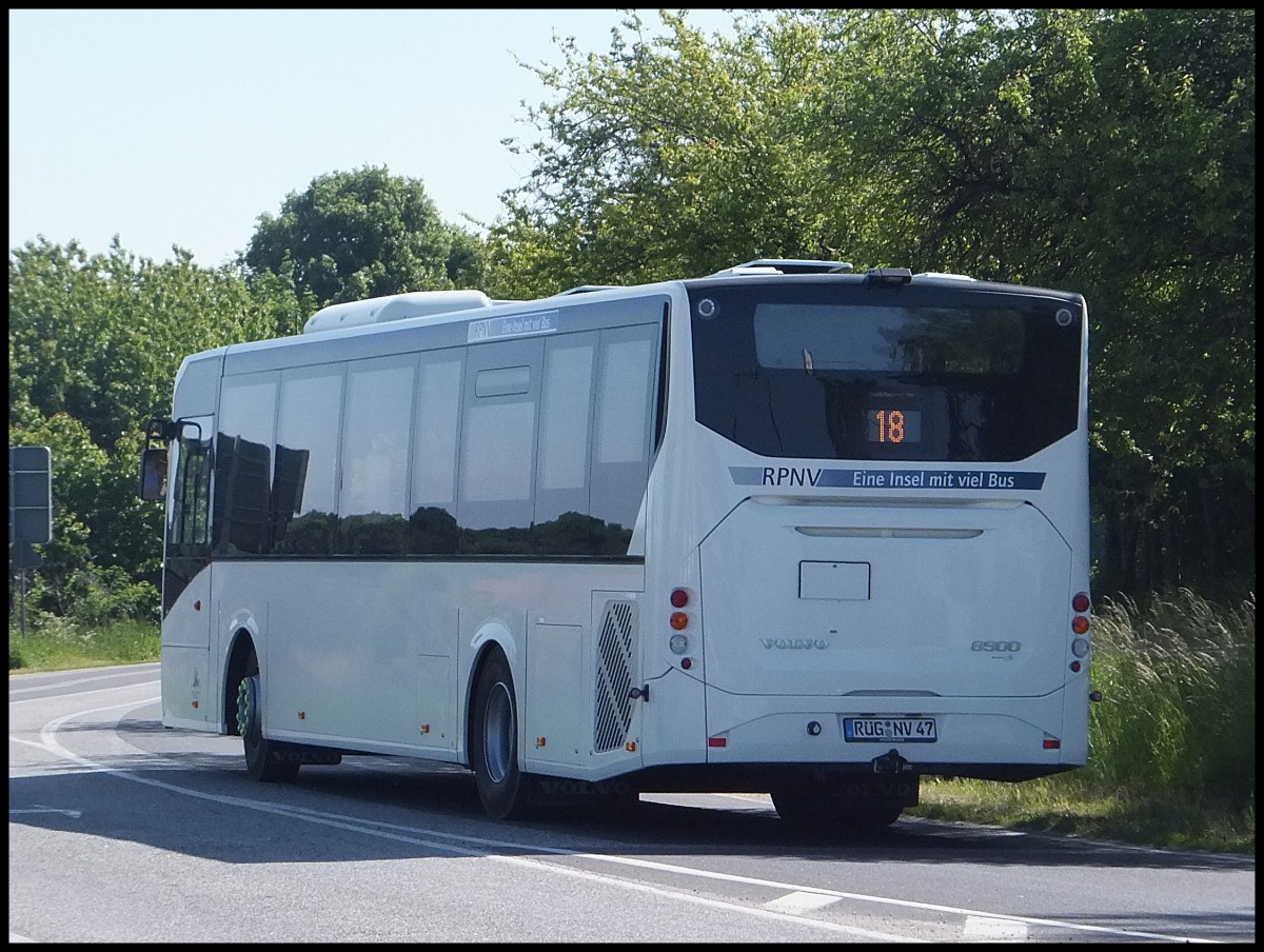 Volvo 8900 der RPNV in Sassnitz.