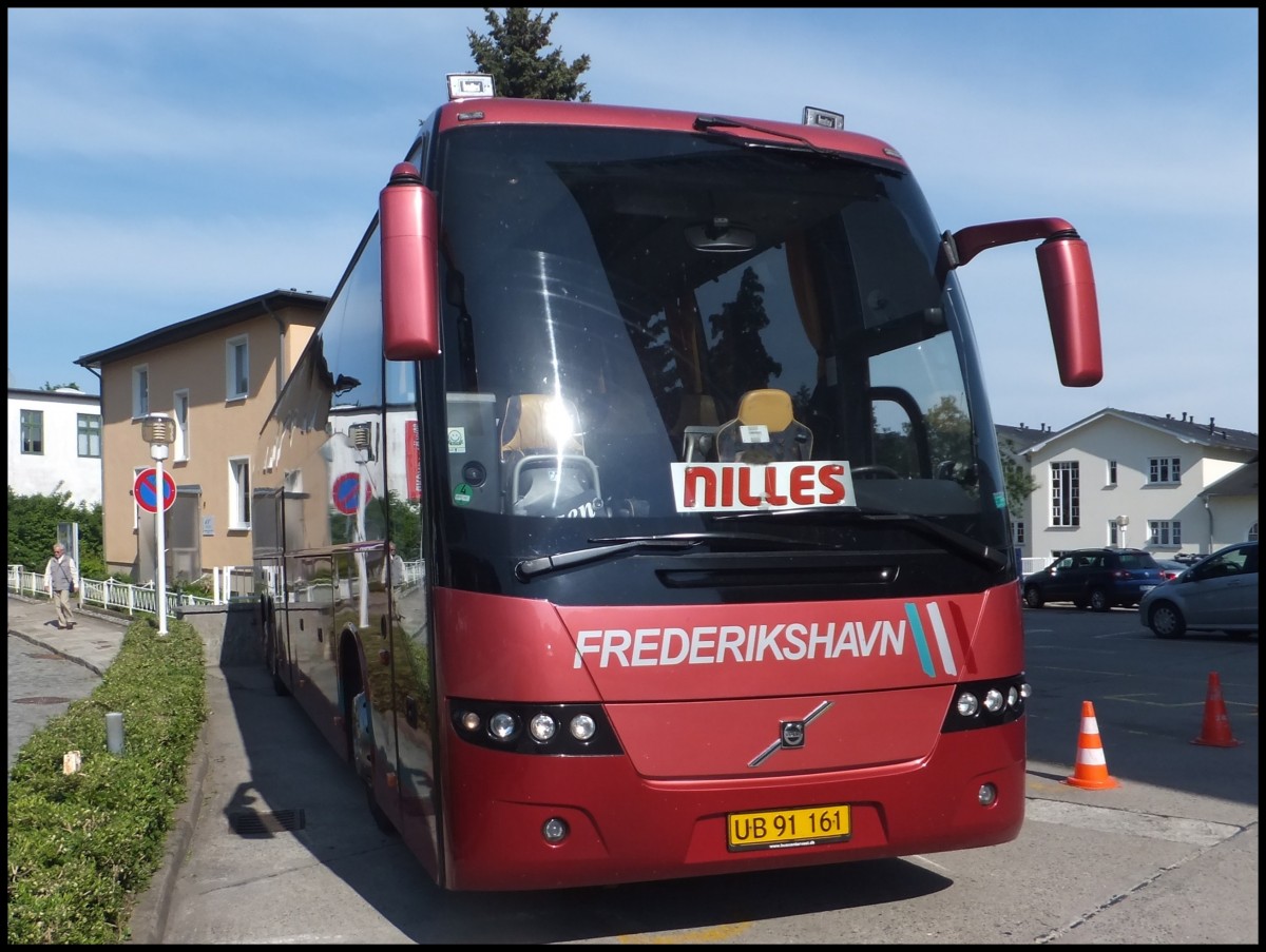 Volvo 9700 von Frederikshavn aus Dnemark in Sassnitz.