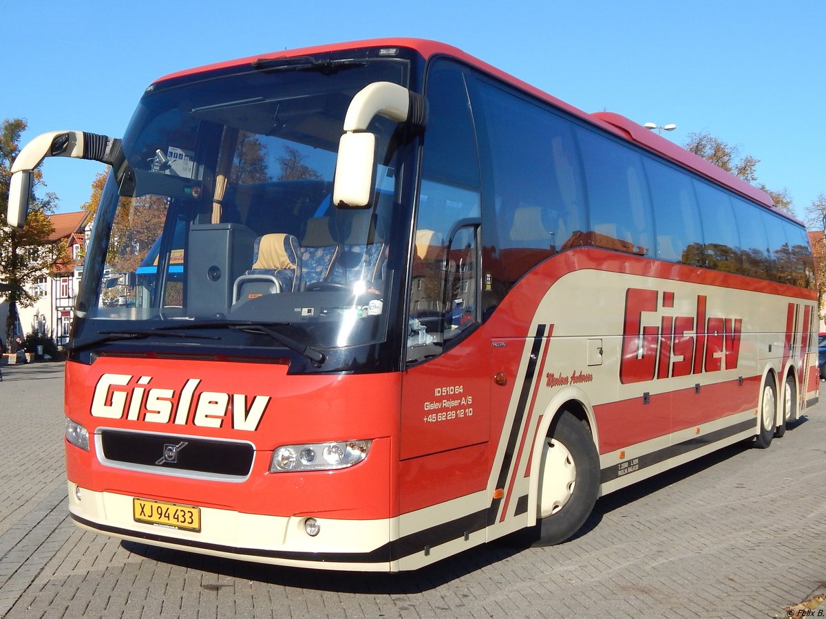 Volvo 9700 von Gislev aus Dänemark in Wernigerode.