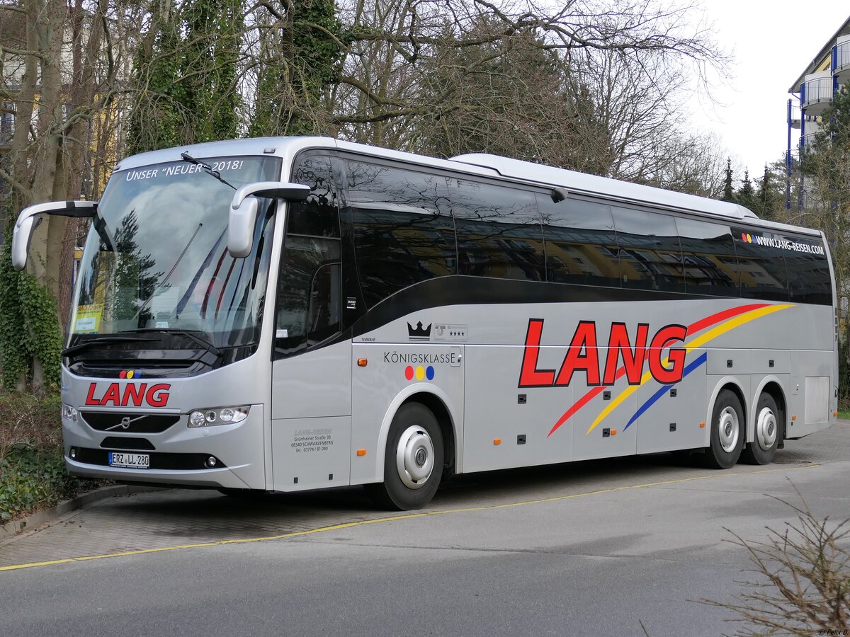 Volvo 9700 von Lang aus Deutschland in Binz.