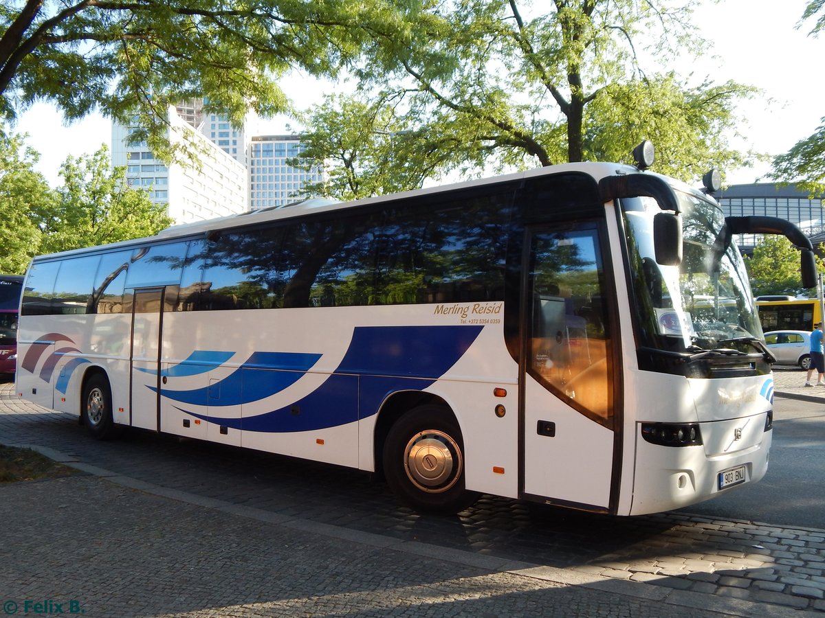 Volvo 9700 von Merling Reisid aus Estland in Berlin.