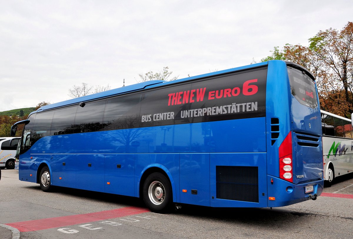 Volvo 9700 von Volvo �sterreich in Krems gesehen.
