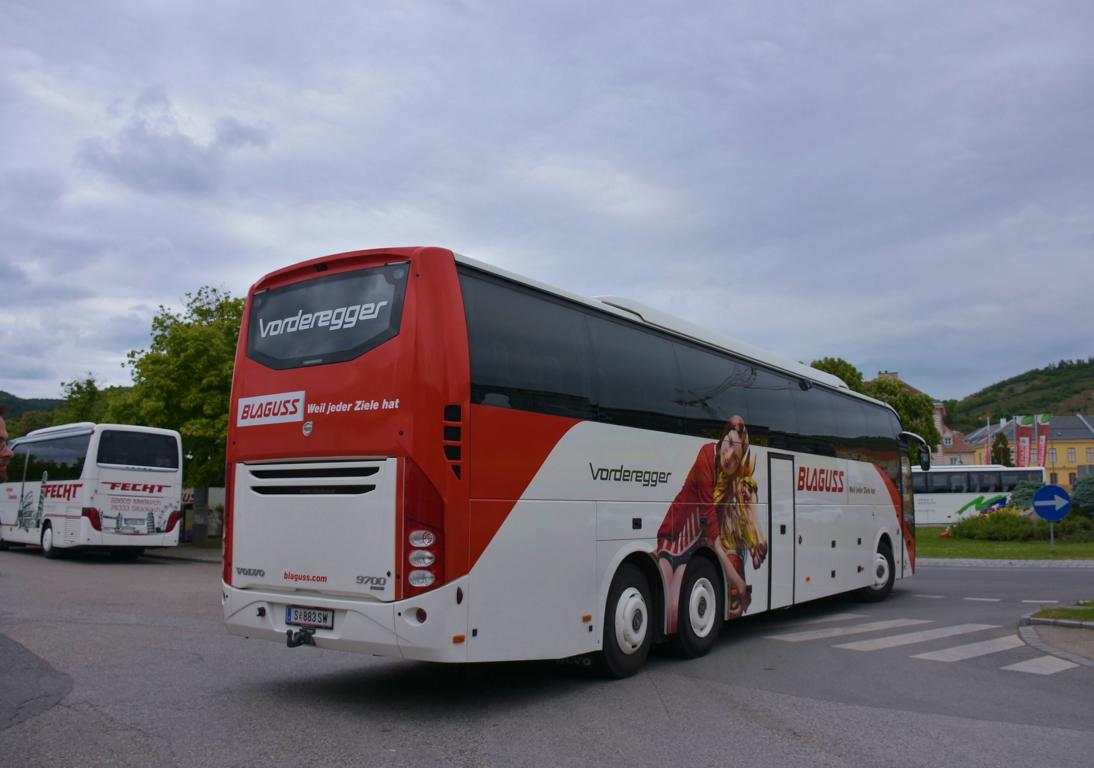 Volvo 9700 von Vorderegger/Blaguss Reisen aus sterreich in Krems.