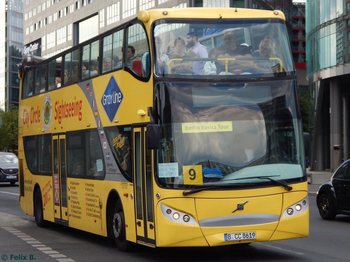 Volvo UNVI B9TL von BVB.net aus Deutschland in Berlin.