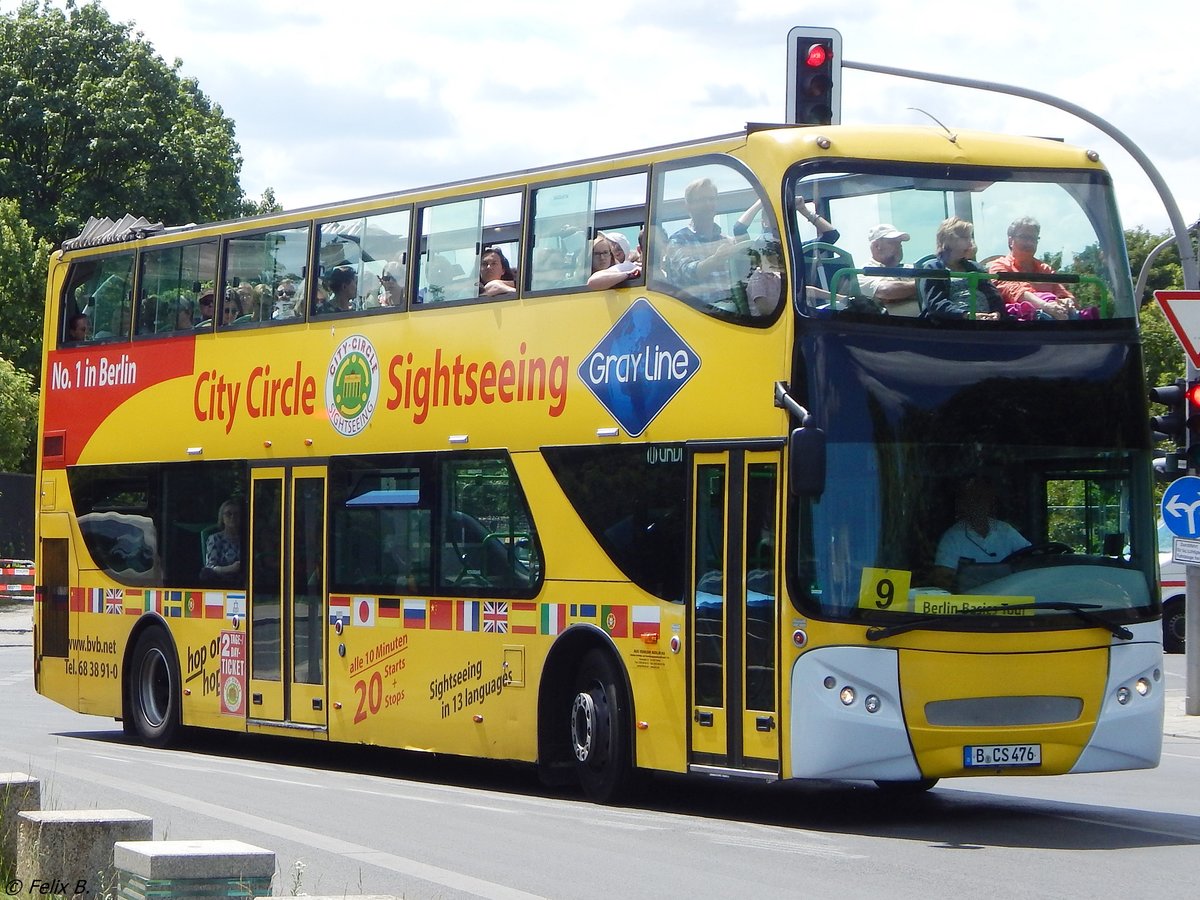 Volvo UNVI B9TL von BVB.net aus Deutschland in Berlin. 