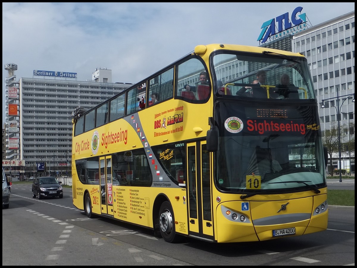 Volvo Unvi B9TL vom Sightseeing Berlin in Berlin.