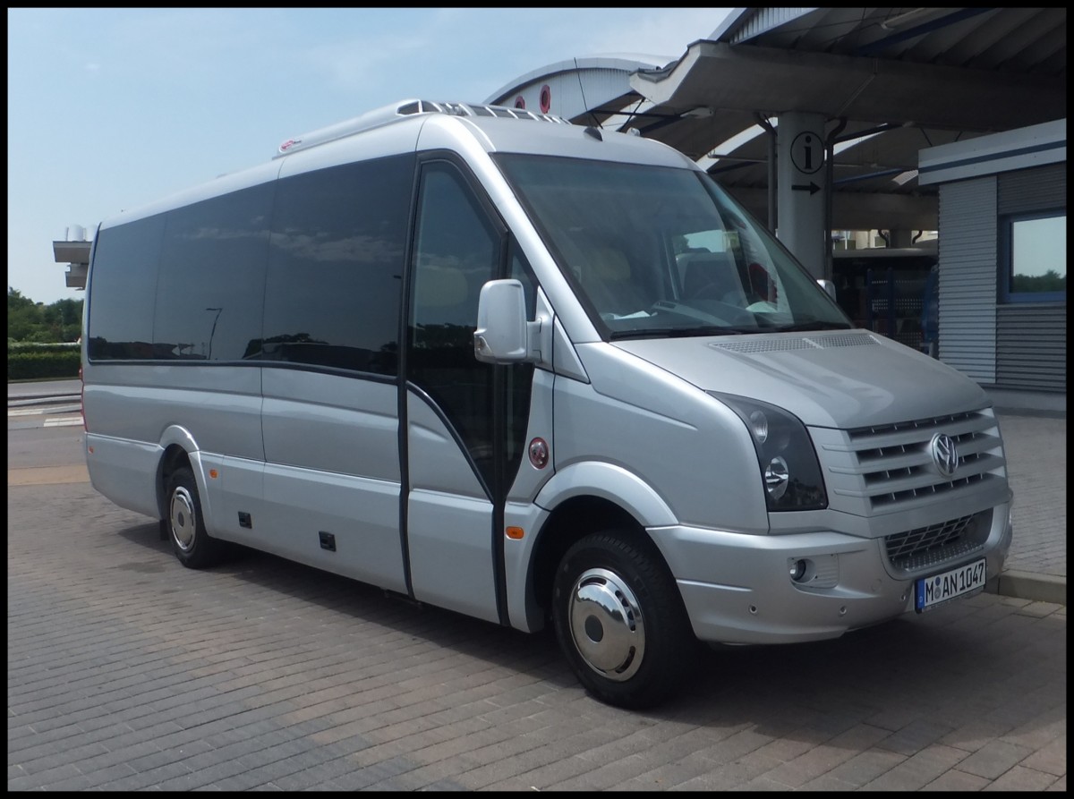 VW Crafter Vorfhrwagen der RPNV in Bergen.