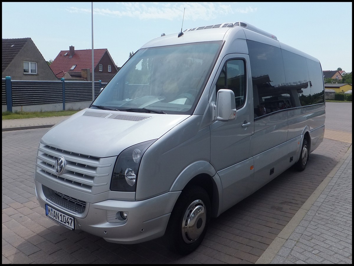 VW Crafter Vorfhrwagen der RPNV in Bergen.