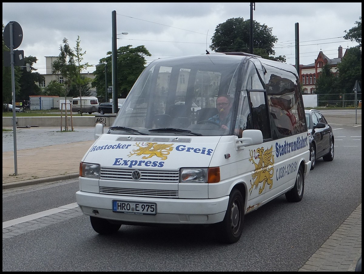 VW Microstar von Stadtrundfahrten Rostock in Rostock.