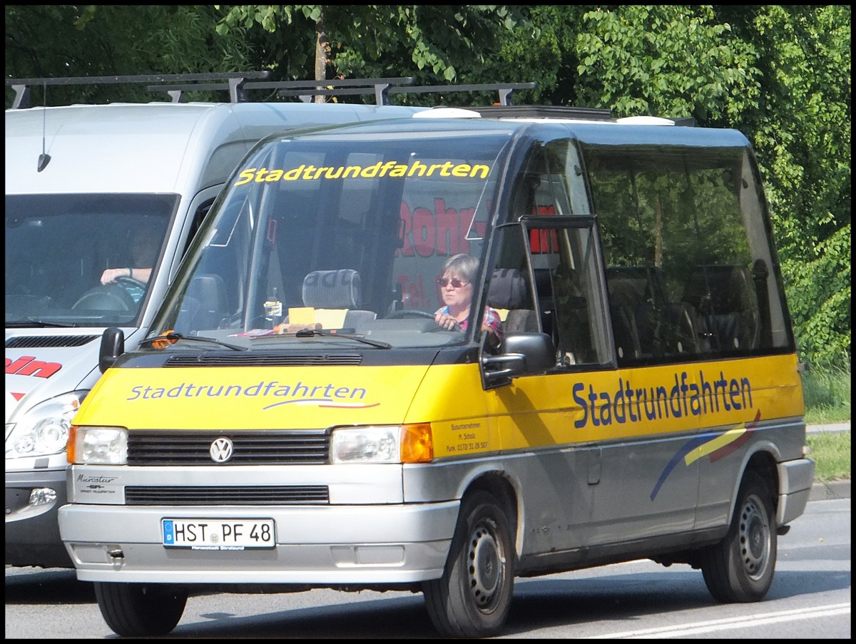 VW Microstar von Stadtrundfahrten Stralsund in Stralsund.