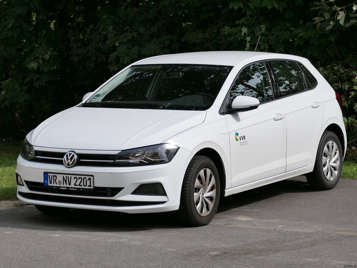 VW Polo der VVR in Stralsund. 