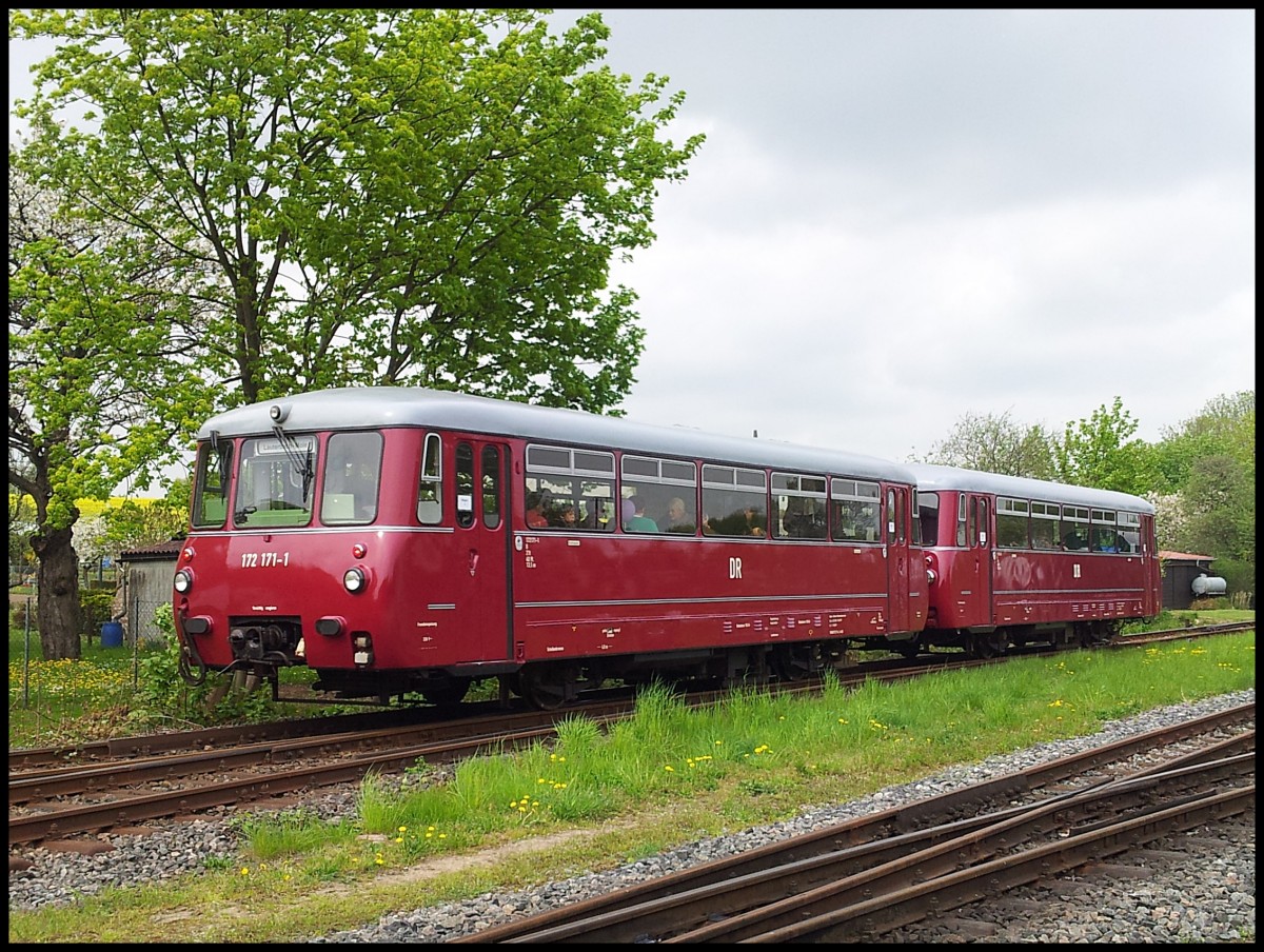 Zwei Ferkeltaxen in Putbus am 15.05.2013 