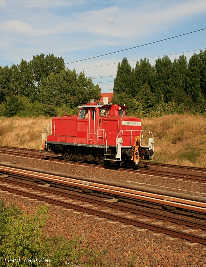 363 446-6 (ohne Logo/Beschriftung) solo Richtung Wedding (Berlin Bornholmer Str, 31.07.2009)