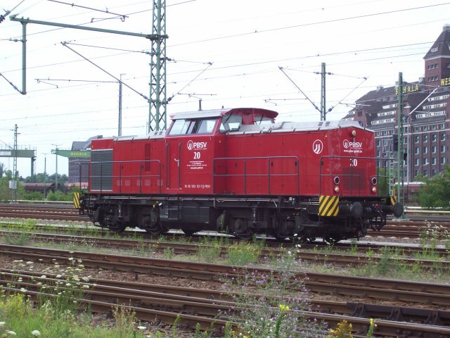 PBSV 20 (92 80 1203 122-7 D-PBSV) wartet auf den nächsten Einsatz (Berlin Westhafen, 05.07.2007)