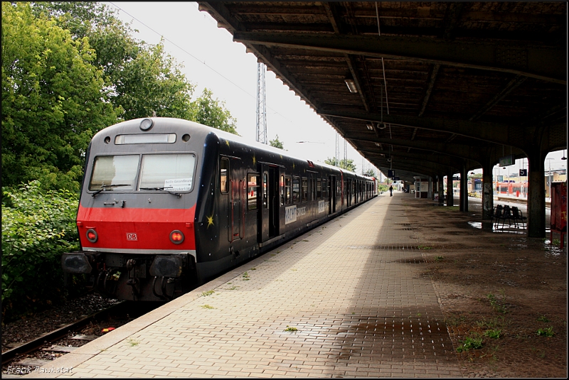 Steuerwagen D-DB 50 80 27-33 145-5 Bxf 796.1 im Ersatzverkehr in Hennigsdorf b. Berlin am 20.07.2009