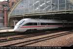 DB Fernverkehr 605 010-7 f�hrt im D�nemarkverkehr (Berlin Ostbahnhof, 23.08.2008).