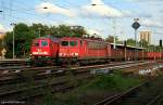 DB Schenker 155 210-8 Lz neben MEG 313 (Berlin Greifswalder Str, 08.06.2009)    Update: 2015 in Senftenberg z; 2015 �berf�hrt nach Rostock-Seehafen; 24.08.2015 in Opladen verschrottet