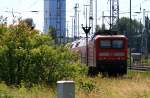 DB Regio 114 003-7 ist kein Nachschuss auf den Zug, er steht so im Bw und macht sich bereit für seine Fahrt auf der RE3 Wünsdorf-Waldstadt, Berlin Lichtenberg 13.06.2009
<p>
++ 30.04.2019 bei Fa. Bender, Opladen