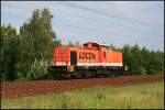 LOCON 211 Lz f�hrt zur Abstellung (Berlin Wuhlheide, 24.06.2009)