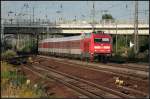 DB Fernverkehr 101 091-7 mit dem CNL 450  Perseus  nach Paris Est (Berlin Schnefeld, 22.08.2009)