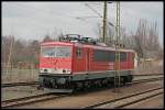 MEG 701 solo abgestellt (Gro�enhain Cottb Bf 27.03.2010)