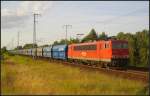 DB Schenker 155 252 mit Falns-Wagen der PKPC am 19.07.2013 in der Berliner Wuhlheide    Update: 2015 in Dessau z; 11/2015 in Mukran z; ++ 03/2016 bei Fa.