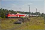 DB Fernverkehr 120 106-0 in Berlin Wuhlheide, 18.09.2014.
