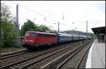 DB 115 332-9 mit dem D441 nach Kiev Pass (gesehen Berlin K�penick 24.05.2010 - Update: 04/2012 in Bln.-Rummelsburg zA; 09/2012 in Dortmund Bbf zA; 24.09.2012 nach Eschweiler �berstellt)