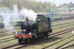 Die kleine Great Western 5521 auf der Paradefahrt (Wolsztyn, 03.05.2008).