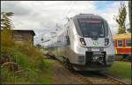 DB 1442 108 der S-Bahn Mitteldeutschland zu Gast auf den Bahnaktionstagen des Frderverein Berlin-Anhaltinische Eisenbahn e.V. am 15.09.2013 in Lutherstadt Wittenberg