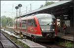 DB Regio 642 165 der Elbe-Saale-Bahn nach Erfurt Hauptbahnhof (NVR-Nummer 95 80 0642 165-4 D-DB, gesehen Magdeburg 09.08.2010)